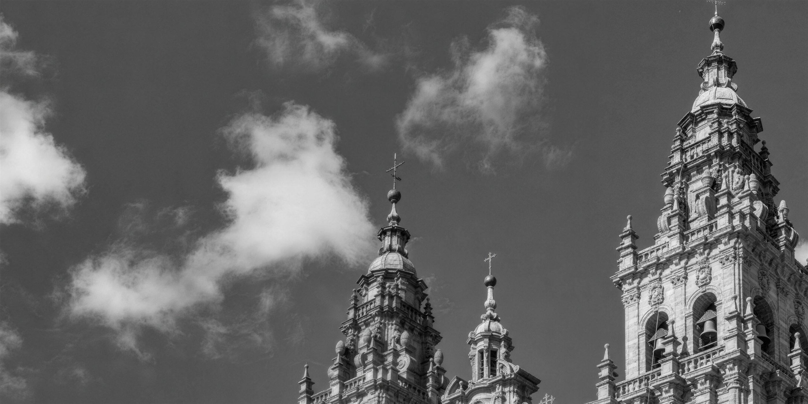 Santiago de Compostela Cathedral from Praza do Obradoiro